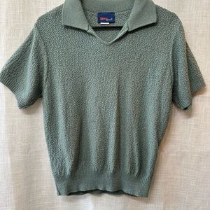 Lord Isaacs Knit Sweater in Sage